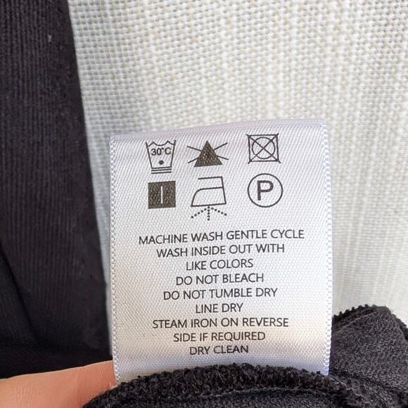 Suzie Kondi Kyria Skirt Womens L Black Pleated Cotton-Corduroy A-line Midi - Picture 10 of 10